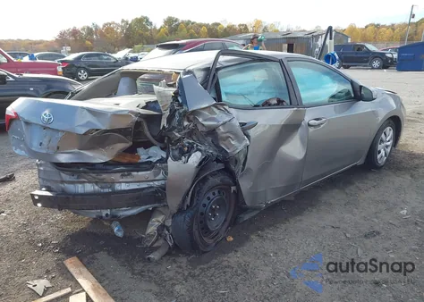 2015 Toyota Corolla Le from USA, damaged, VIN 2T1BURHE6FC296111